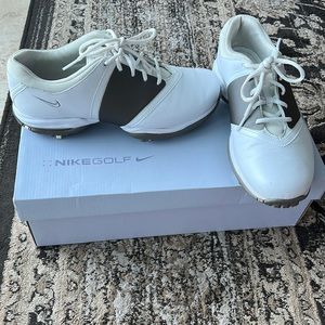 Nike size 8.5 Air Embellish Golf shoes with interchangeable colors saddle wraps